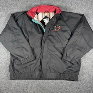 Vintage Chevrolet Racing Jacket Mens XXL  WinnerMate 80s Windbreaker Chevy
